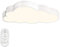 NAIZY Deckenlampe 48W LED Deckenleuchte dimmbar Wolken Lamp Schlafzimmer Wohnzimmer Modern Schlafzimmerlampe mit Fernbedienung Kinderzimmerlampe