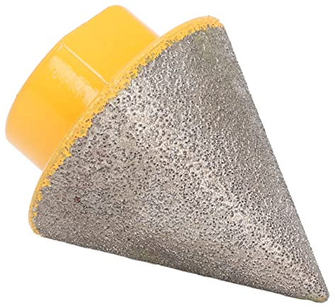 Broca de Biselado de Diamante, Grano 60 Grados 80, Alta Dureza, para Dar Forma a Agujeros, Broca Avellanadora para Cerámica, Adecuada para Cerámica, Cerámica Dura, Granito y