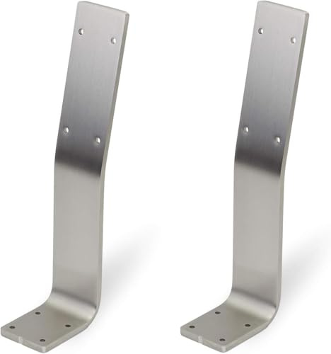 SOTOOLS Rückenlehnenhalterung RILURA Edelstahl 2 Stück Rückenlehnenhalter Edelstahl Sitzbank 335×60×8 mm Set
