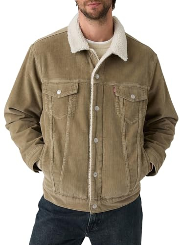 Levi's Herren Jeansjacke Relaxed Fit Sherpa Trkr