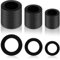 24Pcs Rubber Washers, 12/15/20mm Rubber Tap Washers for Plumbing, 3 Sizes for Plumbing - Ideal for Garden Taps, Shower Hoses & Gas Pipe Sealing
