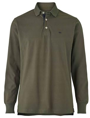 Men's Classic Fit 100% Cotton Pique Long Sleeve Polo Shirt | Luxury, Premium Quality, Casualwear, Summer, Holiday, Travel