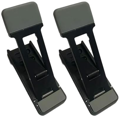 Geavonyg 2pcs Tragbarer Faltbarer Laptop Stützständer Invisible Kühlung Einstellbare Metalltabletten Unterstützen Ergonomische Tablette