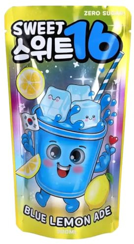 Sweet16 Blue Lemon Ade Blaue Zitronenlimonade zuckerfrei 200ml