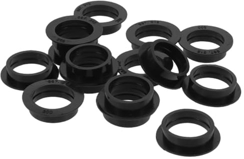 TOYANDONA Anello Guarnizione in Gomma Nero 15pezzi Per Sensori Parcheggio Kit Riparazione Radar Auto Adatto Per Sensori Di Backup