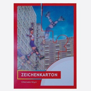 Zeichenkarton A4 190g 10Bl.