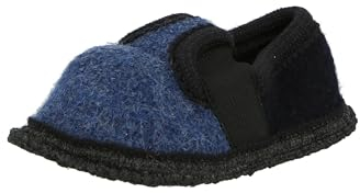 Beck Unisex Kinder Bobby Hausschuhe, Blau, 22 EU
