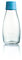 Retap ApS Petite Bouteille d'eau en Verre Borosilicate Bleu Clair 0,3 l