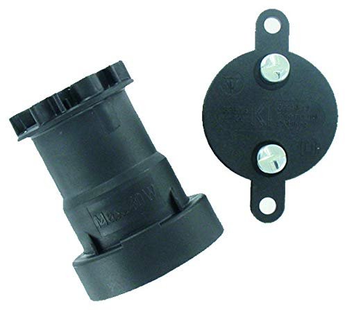 Illuminationsfassung E14 schwarz stehend SCHAUM 241115