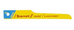 Starrett Reciprocating Pneumatic Saw Blade - 5 Pieces BS227-5 24 TPI Unified Shank Metal Cutting Bi-Metal - Compatible with Pneumatic / Air Saw Machines