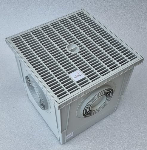 UTILFER POZZETTO IN PLASTICA PP HD CON GRIGLIA (Cm 30x30)
