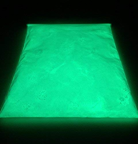 500g Glow Powder, Eli-Glow Photoluminescent Pigment Powder, Green, Super-Grade Strontium Aluminate (Largest Pack Size on Amazon