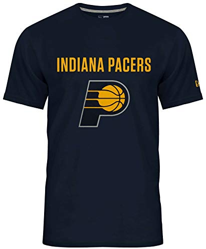 New Era - NBA Indiana Pacers Team Logo T-Shirt - Blau