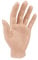 Silikon Tattoo Praxis Hand Life Size Fake Skin Handmodell zum Tätowieren Ausbildung für erfahrene Tätowierer und Anfänger (Linke Hand)