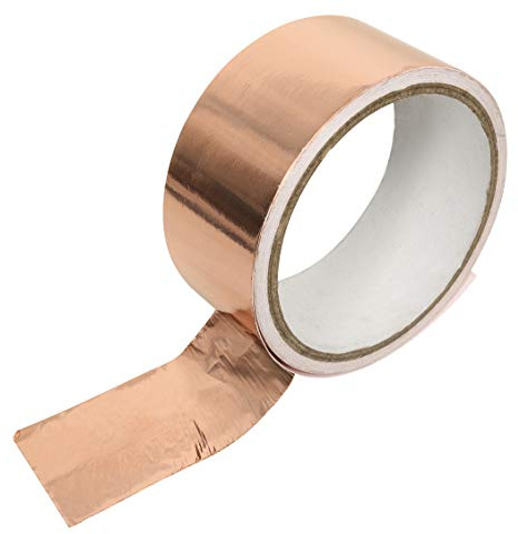 Home It® Kupfer Klebeband Schnecken | 4 cm x 500 cm Selbstklebend Kupferband gegen Schnecken | Umweltfreundlicher Schutz für Pflanzen & Gemüse