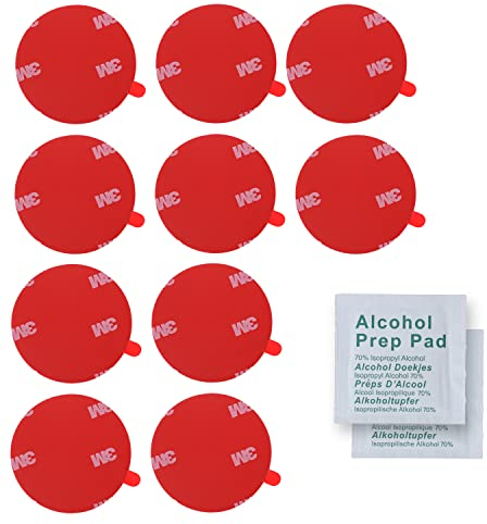 Hergestellt mit 3 M 4229P doppelseitiges Klebeband Klebestreifen Klebepads Extra stark Schwerlast Acryl Schaumband Hochleistungsklebeband Montageband (4229P, 10X, 50mm diameter)