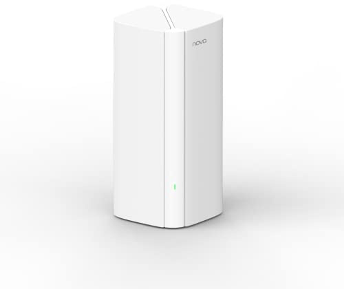 Tenda Nova Mesh Wi-Fi 6 AX3000 Wi-Fi 6 Router(MX12), Dual Band Wi-Fi Router, Up to 3000Mbps, 3×Gbps Ports, Coverage up to 2,800 sq.ft, Connect 160+ Devices, Ideal for Gaming Xbox/PS4/Steam, Alexa