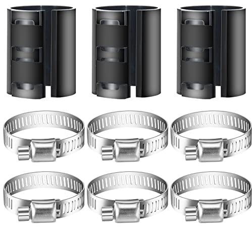 9PCS Stop Sinking Office Chair Drop Stopper Fixing a Sinking Office Chair Cylinder Alternatives Gas Lift Hose Clamps Stainless Steel Fix Sinking Chair Without Gas Lift Cylinder for Most Office Chair