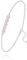 MOD' by Anne Bracelet Quartz rose argent 925 pierres naturelles 4 mm chaîne 14,5 cm réglable