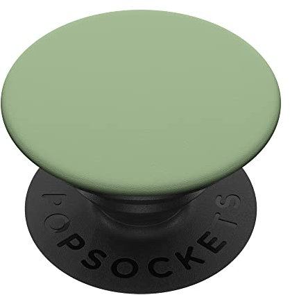 Cute Simple Minimalist Chic Matcha Green PopSockets Adhesive PopGrip