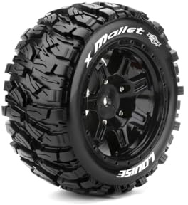 LOUISE 2 Reifen und Felgen X-Mallet (MFT) für Traxxas XMaxx 3350B