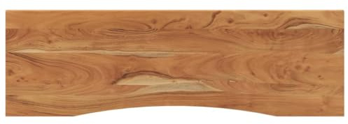 vidaXL Schreibtischplatte 160x50x2,5 cm Rechteckig Massivholz Akazie
