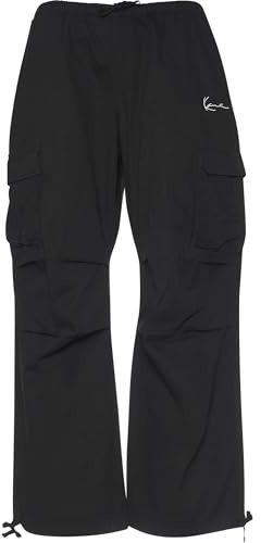 Karl Kani Herren KM234-032-4 KK Small Signature Washed Parachute Pants