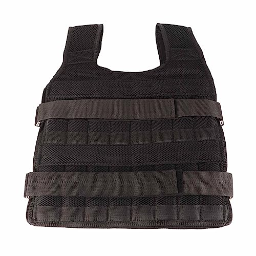 Yctze Atmungsaktive Mesh-Gewichtsweste, 15KG Stärketraining Jacke für Workout Fitness - Gewichtsweste für Krafttraining, Übung und Gewichtstraining
