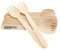 Disposable Wooden Sporks (500 Pack) 5.8 Disposable Sturdy Sporks - Biodegradable Birchwood Salad Forks for Camping, Party, Wedding and Family Gatherings