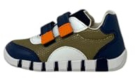 Geox Baby B IUPIDOO BOY C Sneaker, Pistachio/Navy, 6 UK Child
