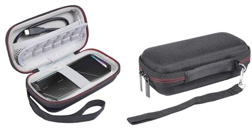 ZLiT Hard Shell Storage Bag Travel Carrying Case for ASUS ROG Strix Arion Phantom m.2 Mobile Solid State Drive (Black)