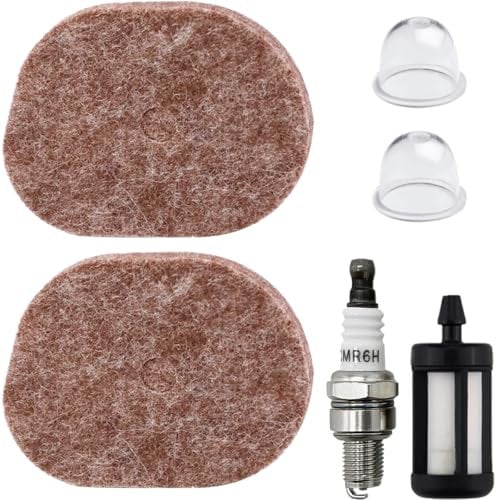 ZAMDOE FS56RC Air Filter Kit for STIHL FS40 FS56 FS50 FS56C FS40C FS70C FS50C KM56 FS70 KM56C FS56R FS70RC KM56RC KM56R FC70C FC70 FC56 FC56C HT56C Trimmer Replacement Parts for 4144 124 2800