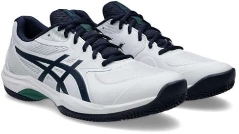 ASICS Game FF Clay, Sneaker Uomo, White/Midnight, 43.5 EU