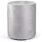 Dressing Table Stool – Round Velvet Stool Chair for Dressing Table, Multi-Functional Grey Ottoman Seat for Bedroom or Living Room, 37x30cm