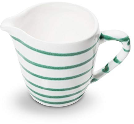 GMUNDNER KERAMIK Milchgießer Gourmet Füllmenge : 0.2 Liter Grüngeflammt Geschirr, handgemacht in Österreich