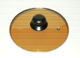 Glasdeckel - Ø 18 cm Licht durch Glas klare Vision sehen