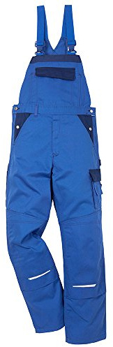 Kansas Icon Arbeitshosen Latzhosen Service Industrie 2-873, Farbe:kornblau/marine;Größe:58