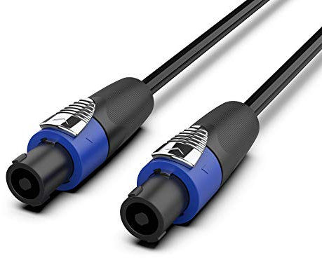 Audibax Silver Cable Speakon a Speakon 15 Metros