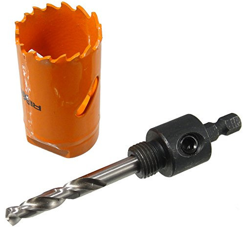 Ø 30 mm HSS BiM Lochsäge Bohrkrone mit Zentrierbohrer für Metall Holz Inox