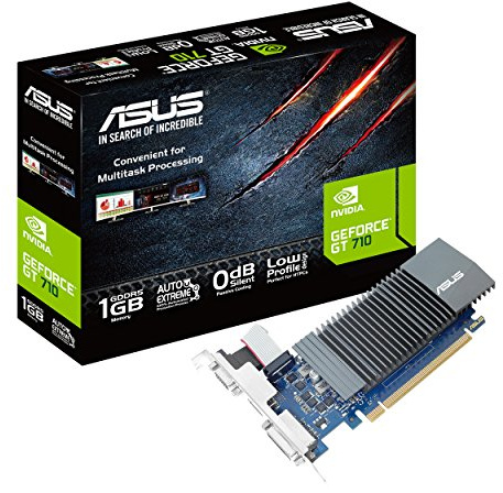 Asus GT710-SL-1GD5-BRK Geforce GT 710 Silent LP BRK D5 GeForce GT710 Graphic Card 1024 MB