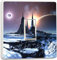 Alien Planet Space Tundra Lichtschalter Foto Cover Aufkleber (10480248) Space