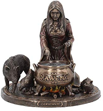 Nemesis Now Ceridwen-Figur, Bronze, 21 cm