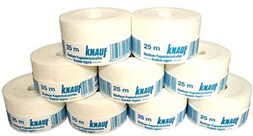 KNAUF Strisce di copertura per fughe in fibra di vetro, 25 m x 50 mm (1)