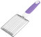 Kartoffelschneider, gekochter Eierschneider mit Griff Tomatenschneider Schinken Obstschneider Cutter Mittagessen Fleischschneider schneidet 10 Scheiben(Purple)