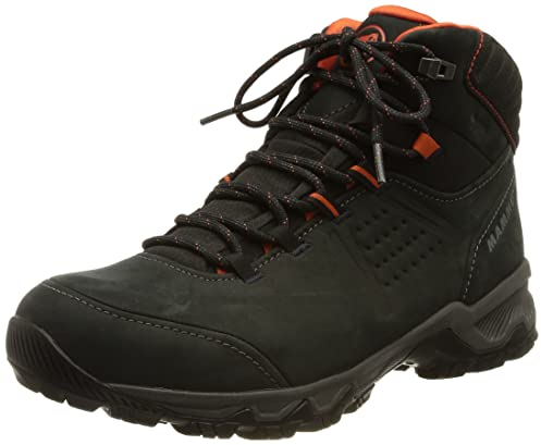 Mammut Herren Mercury Iv Mid Gtx Men Trekking- & Wanderschuhe, Black Hot Red, 43 1/3 EU