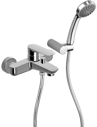 Paini Nove Miscelatore Vasca Esterno C/Duplex Cromato 09CR105