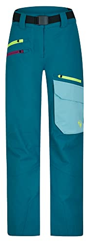 Ziener Mädchen Aileen Ski Hose Schnee Hose wasserdicht winddicht warm, Blue Sea, 140 EU