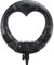 Yidoblo 18 Zoll 96W LV-480SII LED 3200K-5600K Bicolor Lampe Herzförmige Fotografie Licht & Infrarot Fernbedienung für Make-up Live-Streaming