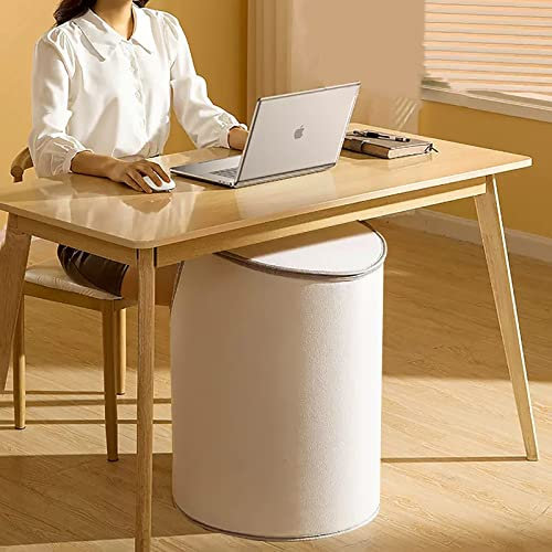 Panneau Chauffant, Rayons Infrarouges Lointains Cylindriques, Chauffe-Pieds, Type Rond, Chauffage De Bureau, ContrôLe De La TempéRature En 3 éTapes, RéCipient éLectrique De TempéRature Des Pieds, Cade