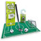 MIJOMA Toilettenspiel Toiletten-Fußball WC-Spiel Klospiel für die Toilette Badezimmerspiel Männergeschenk